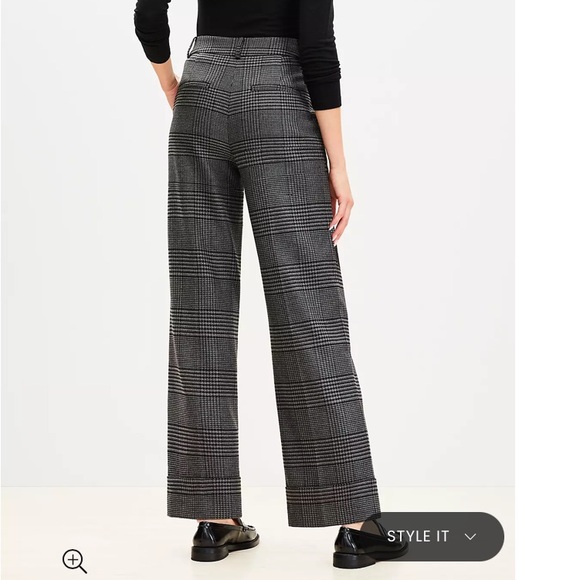 Loft Houndstooth Pants - Picture 3 of 4
